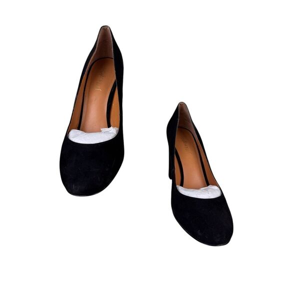 J. Mclaughlin Mila Black Suede Pump Women's Size 8 Classic Office - Picture 1 of 8